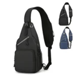 Waterproof Single Chest Shoulder Bag, Multi Purpose Large Capacity Crossbody Bag for Men Women, Suitable for Outdoor Travel Work