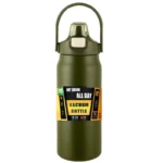 1500ml Large Capacity Portable Thermos Bottle with Straw, 304 Stainless Steel, Thermal Mug, Cup, Coffee Cup, Sports Flasks, Cold and Hot Water Bottle - Image 6