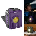 G700mini Portable Multipurpose Light 500 Lumen 150° Floodlight Magnetic Camping Lantern 7 Lighting Modes with Type-C Charging for Outdoor Hiking Emergency Gear