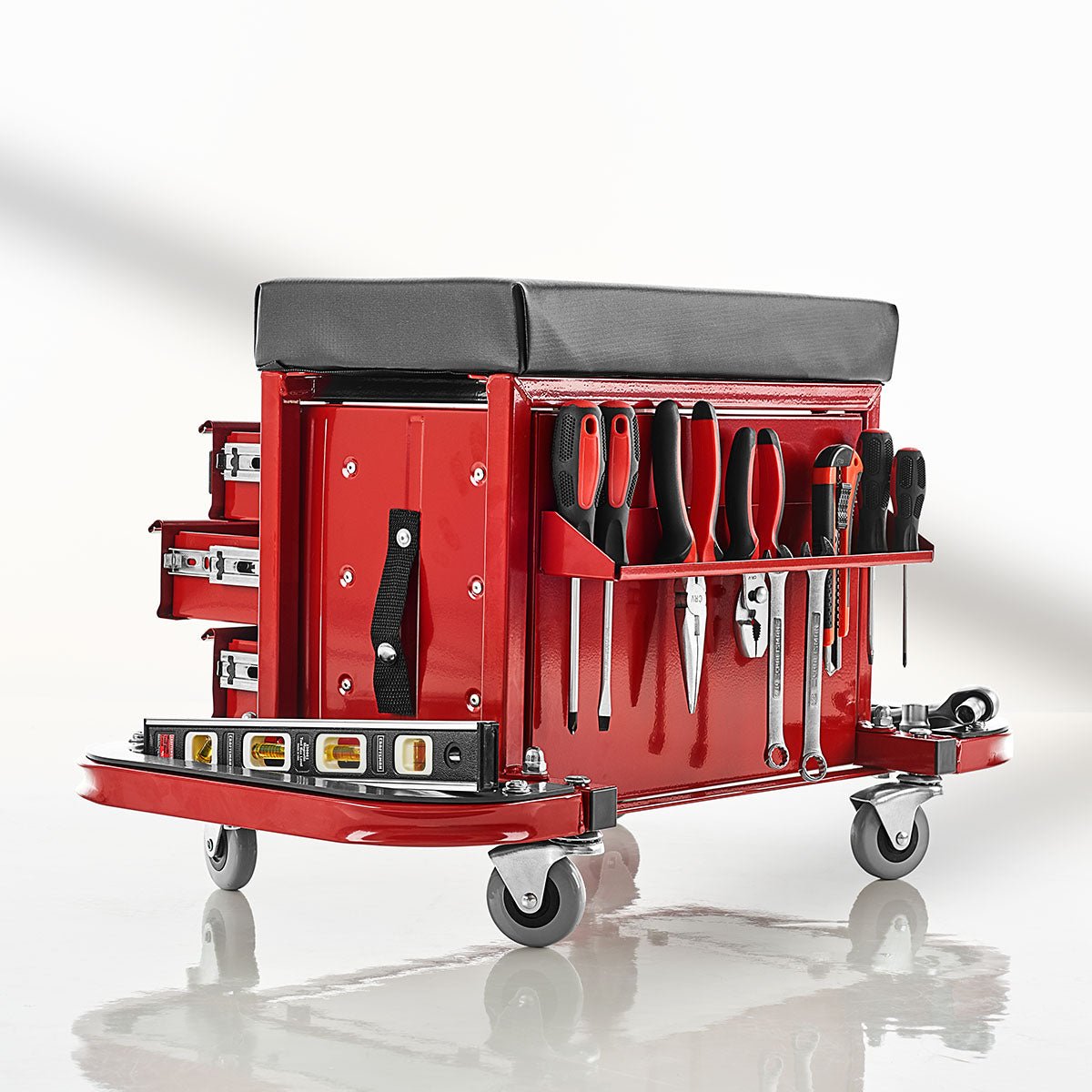 206680-z2.jpg Rolling Toolbox Stool by Sharper Image - Image 1