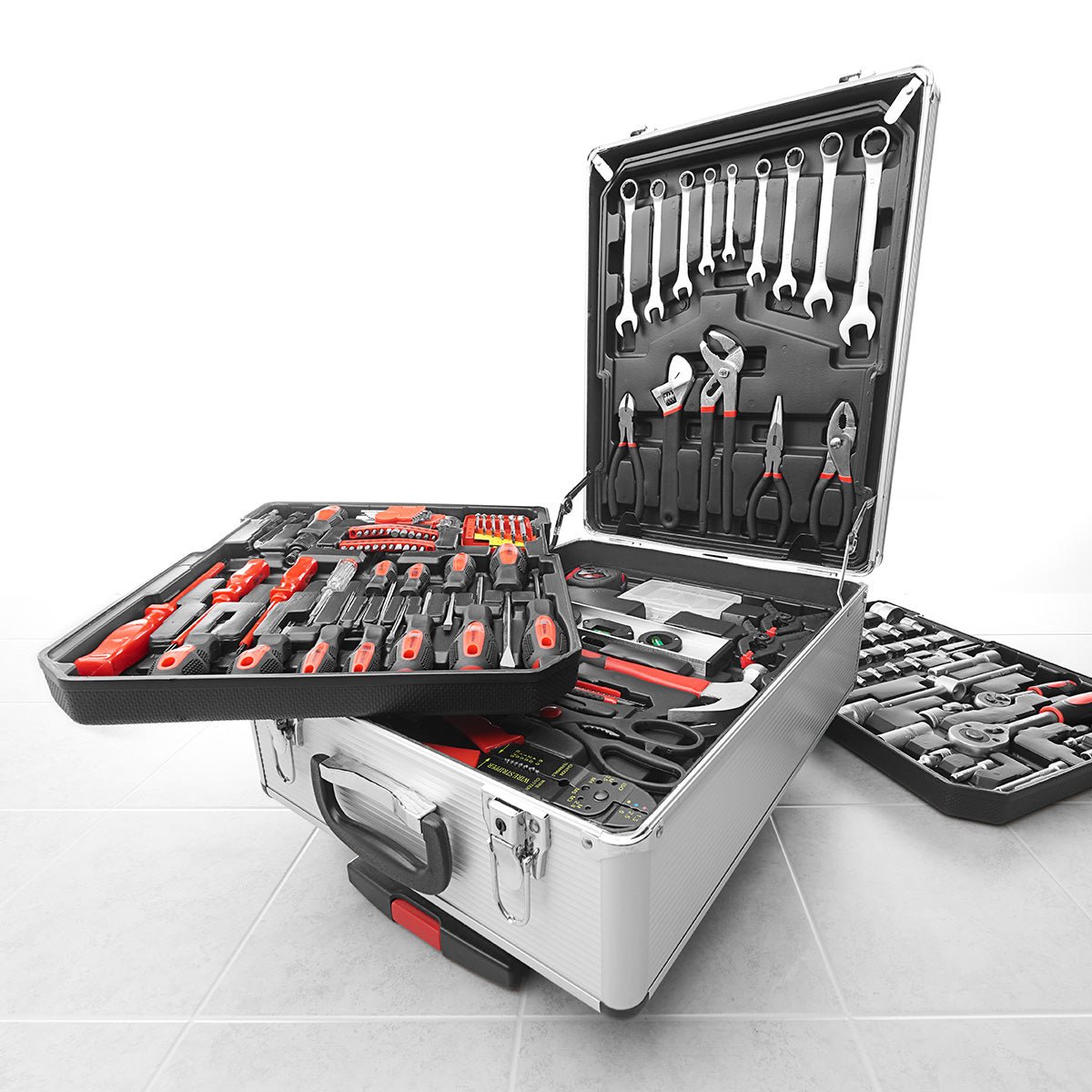 206944-z1.jpg 186-Piece Vanadium Tool Set by Sharper Image - Image 1