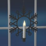 Flameless Hanging Snowflake Candles (Set of 4) - Image 2