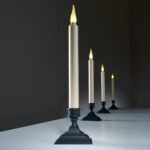 LED Flameless Taper Candles (Set of 4)