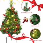 2-Ft. Cordless Pre-Lit Walkway Trees (Set of 2) - Image 7