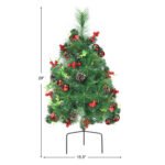 2-Ft. Cordless Pre-Lit Walkway Trees (Set of 2) - Image 9