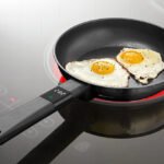 Digital Temperature Display Fry Pan