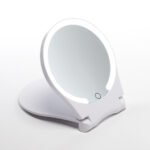 10X Lighted Folding Travel Mirror by Sharper Image - Image 4
