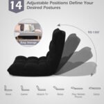 14-Position Adjustable Cushioned Floor Chair - Image 13