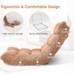14-Position Adjustable Cushioned Floor Chair - Image 3