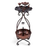 Solar Bird Bath Feeder and Planter - Image 19