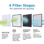 Replacement Filter for 250 Sq. Ft. Air Purifier with UV Technology - Image 2