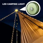 Tent String Lights USB Rechargeable Outdoor LED String Lights,Outdoor Camping Tent LED Lantern Lamp - Dimmable Tent String Lights - Image 3