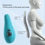 Ergonomic Inflatable Lumbar Support Pillow, Press Type Cushion, Enhances Back Comfort During Long-distance Flights Trains & Office Use - Image 5