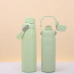 1000ml Stainless Steel Sport Coffee Tumbler Vacuum Flask Water Bottles With Drinking Directly Mouth - Image 9