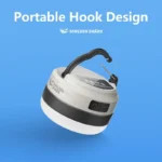 SMILING SHARK Multifunctional Portable Adjustable Lantern Outdoor Camping Tent Light Rechargeable Emergency Lighting - Image 5