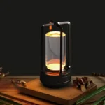 Touch Atmosphere LED Night Light Retro 1800mAh USB Charging Rechargeable Decorative bar Table Lamp Decoration Bedroom Desk Lighting Camping Light