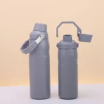 1000ml Stainless Steel Sport Coffee Tumbler Vacuum Flask Water Bottles With Drinking Directly Mouth - Image 8