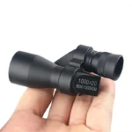 1000x20 Mini Portable High Definition Long Range Clear Monocular Telescope High Magnification Zoom Hunting Camping Mountaineering Fishing Outdoor