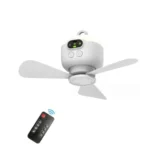 Portable Ceiling Fans 8000mAh Outdoor Camping Fan Tent Ventilator Cooler Rechargeable Electric Fan Remote Control LED Lighting