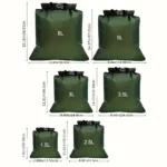 6 PCS Outdoor Waterproof Bag Dry Sack for Drifting Boating Floating Kayaking Beach Waterproof Beach bag Long-lasting dry bag - Image 9