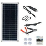 1000W Solar Panel 12V Solar Cell 20A Controller Solar Plate Kit For Phone RV Car Caravan Home Camping Outdoor Battery