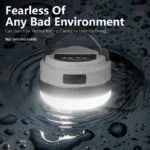 SMILING SHARK Multifunctional Portable Adjustable Lantern Outdoor Camping Tent Light Rechargeable Emergency Lighting - Image 8