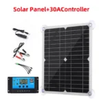12V 12W Solar Panel Dual USB 5V Solar Panel Battery Charger Controller Camping Hiking Monocrystalline Solar Cell Boat Car Home - Image 12