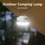 SMILING SHARK Multifunctional Portable Adjustable Lantern Outdoor Camping Tent Light Rechargeable Emergency Lighting - Image 2