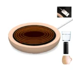 USB Electric Cup Warmer Heating Pad Coffee Milk Tea Water Thermostatic Cup Warmer for Home Office
